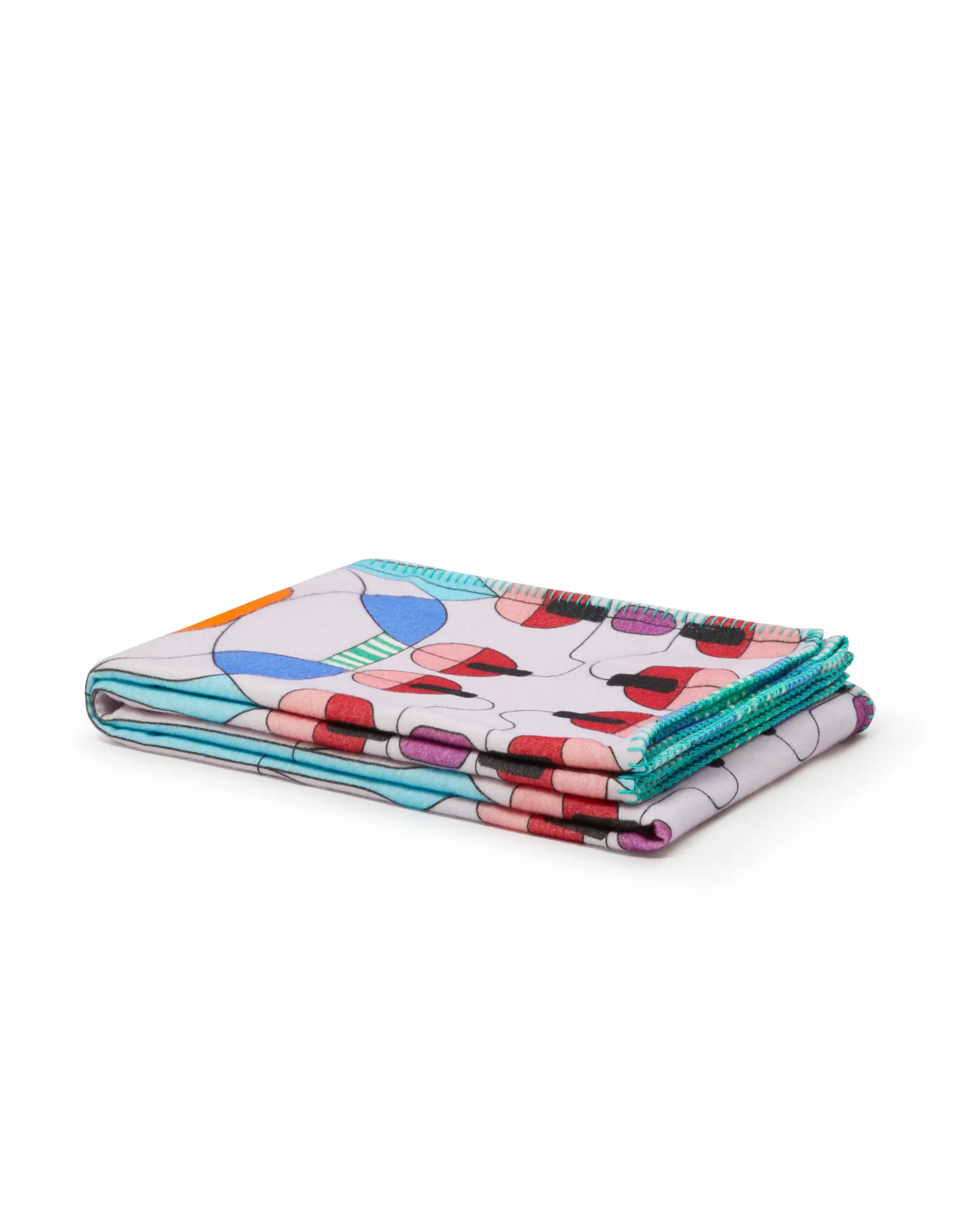 Lanerossi plaid e cuscino by Elena Salmistraro Campanule Hot